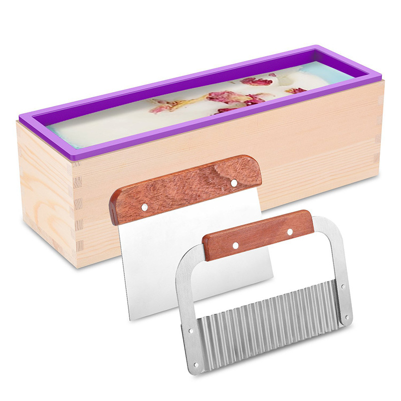 Soap Making Kit For Beginners - Handmade Silicone Soap Mold for Bath